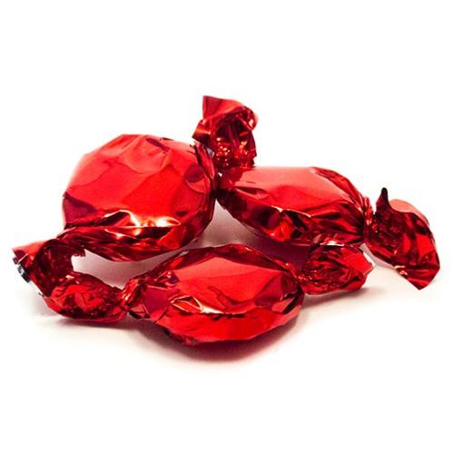 Foiled Hard Candy Red Jar (400ct)
