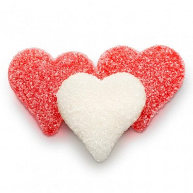 Albanese Sanded Gummy Hearts 4.5lb