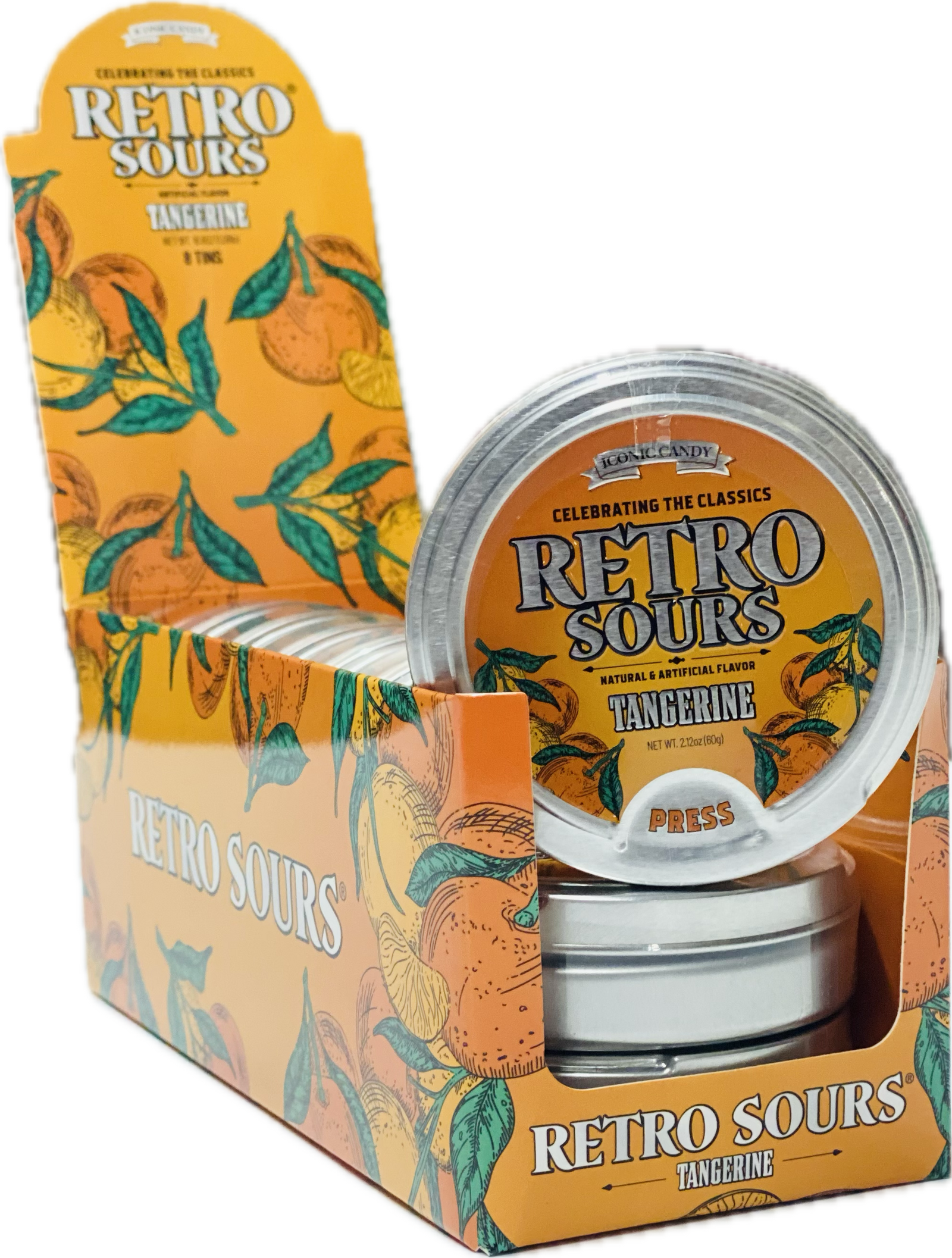 Retro Sours Tangerine (8ct)