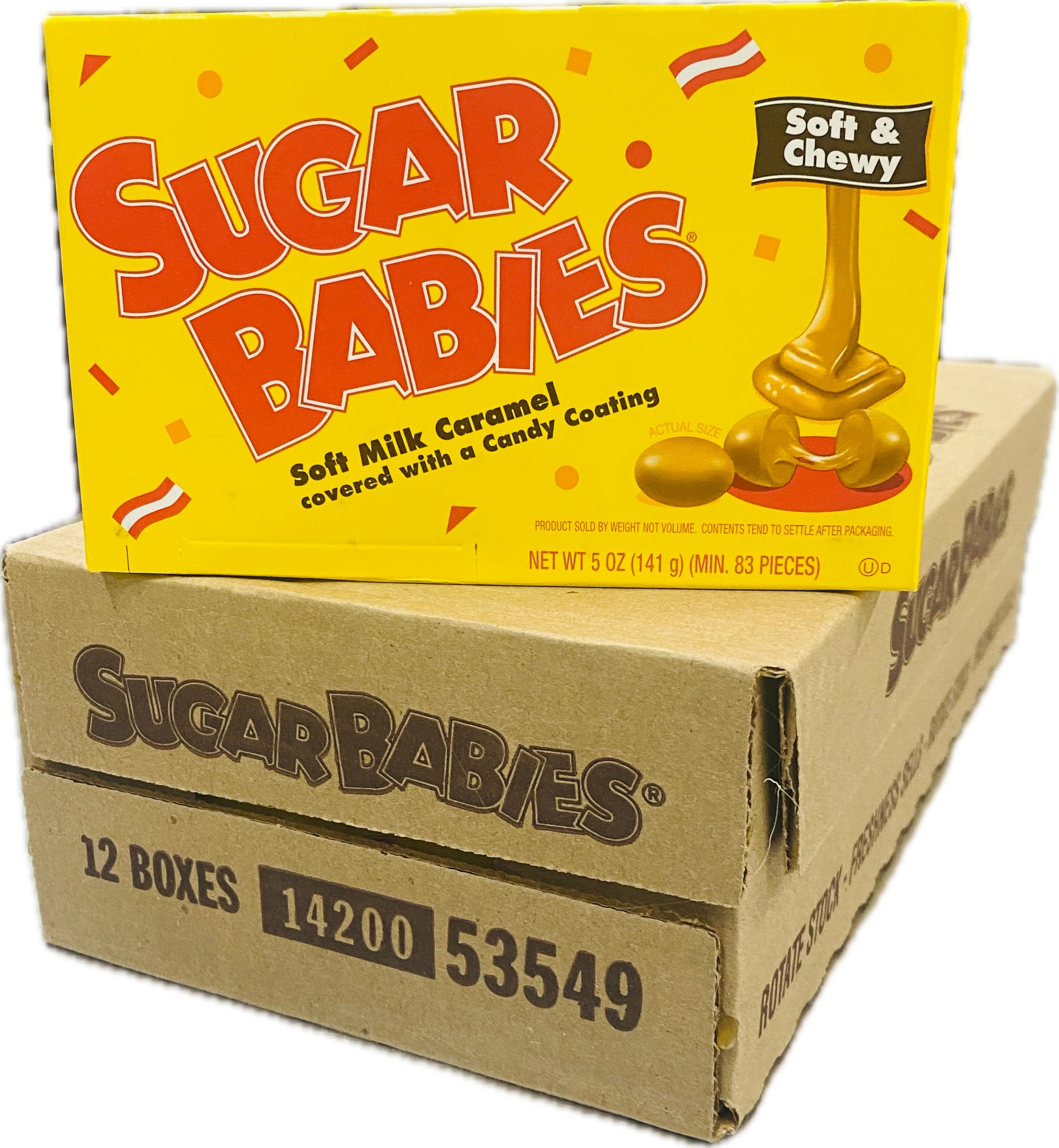 Sugar Babies 5oz Theater (12ct) Wholesale Candy Warehouse