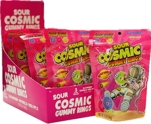 Cosmic Gummy Rings Sour 5.5oz (8 ct)