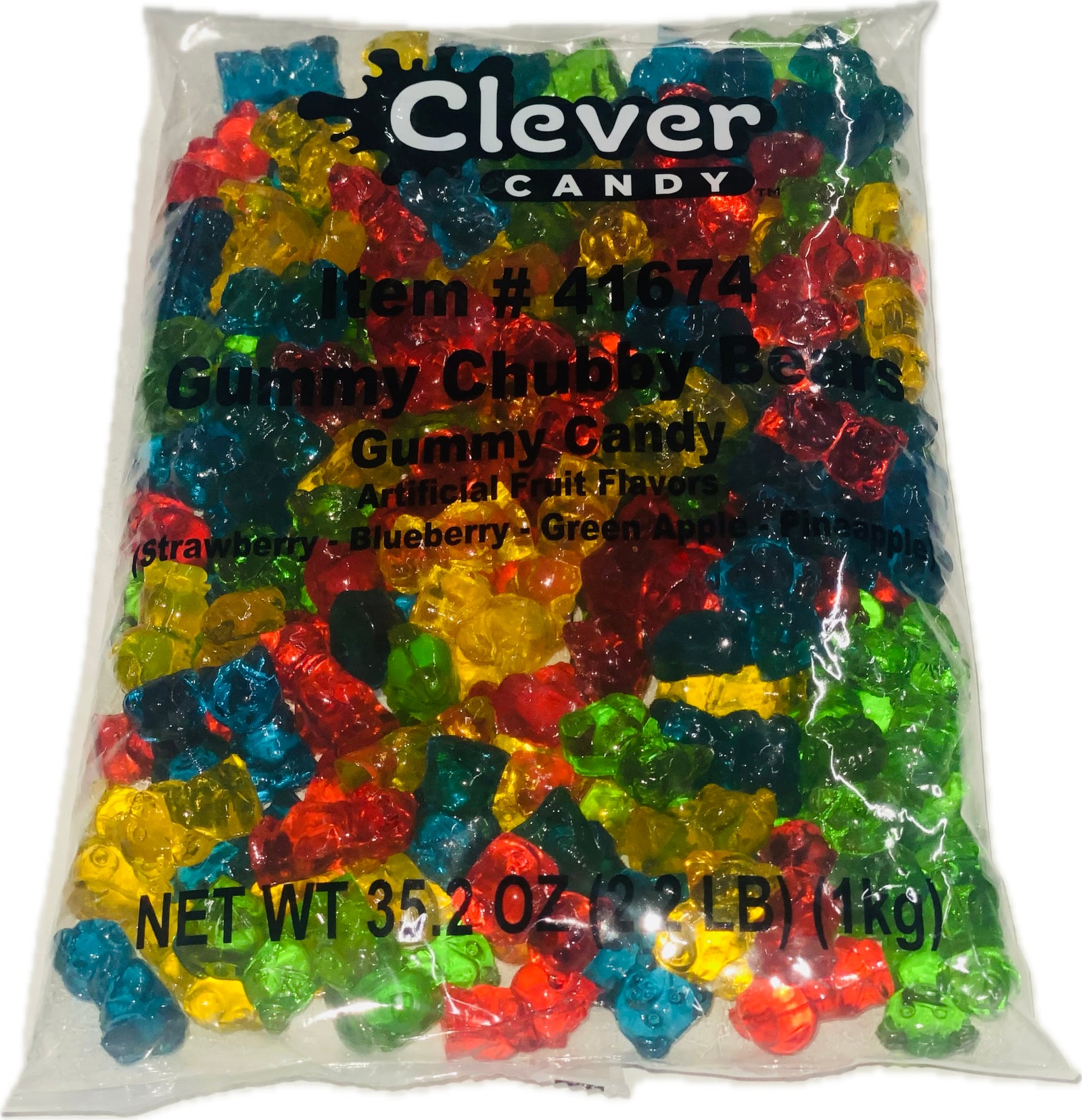 Clever Gummy Chubby Bears 2.2lb