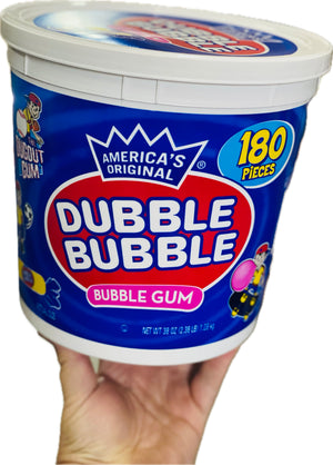 Dubble Bubble Wrapped Original Tub (180 Piece)
