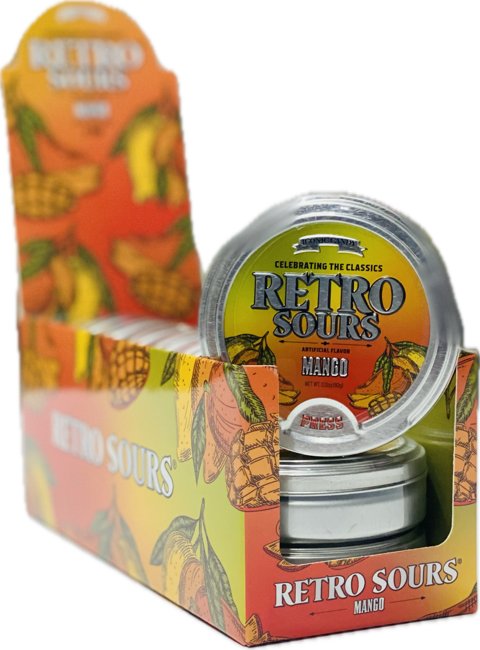 Retro Sours Mango (8ct)