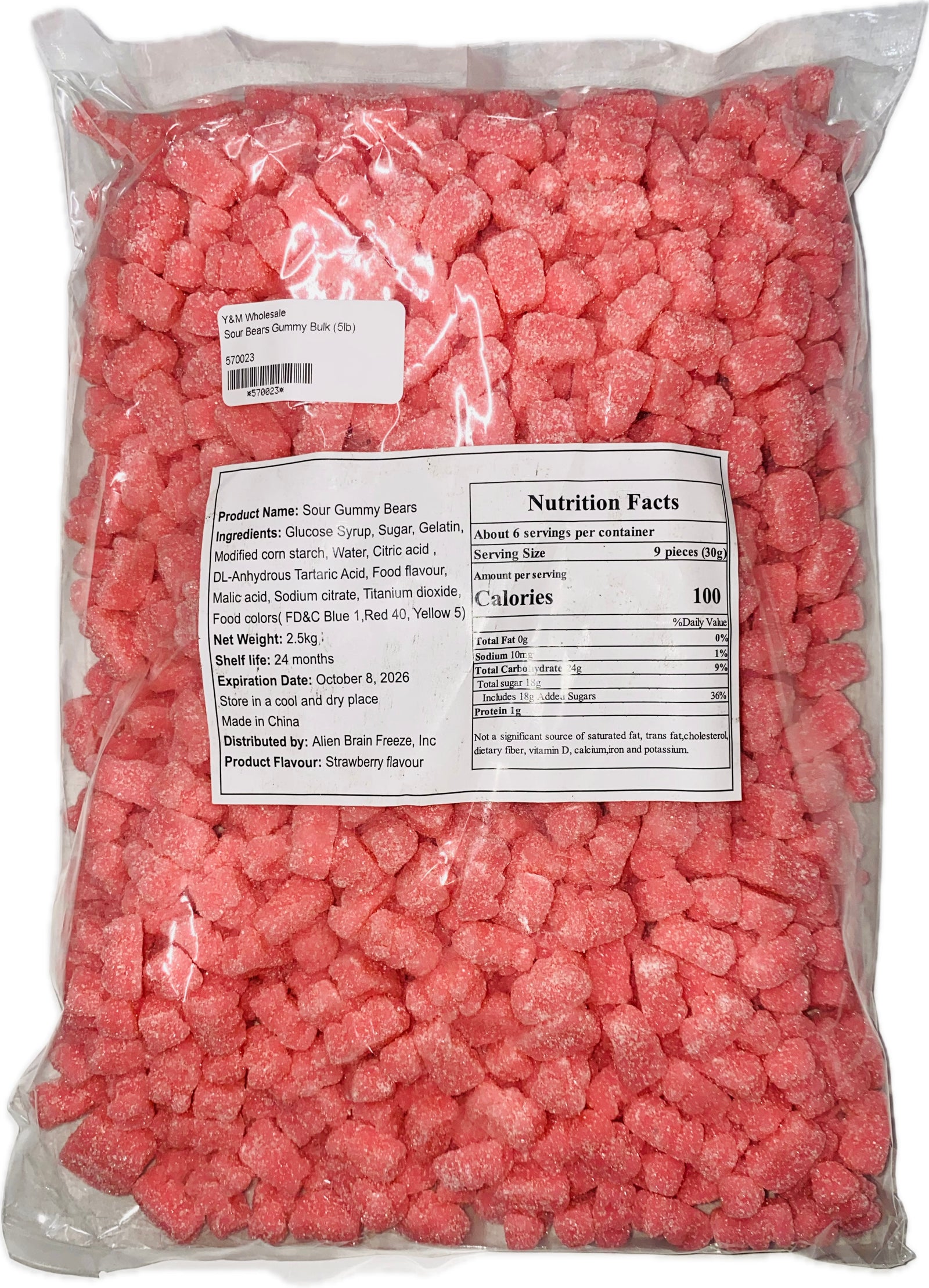 Sour Bears Watermelon Gummies (5lb)