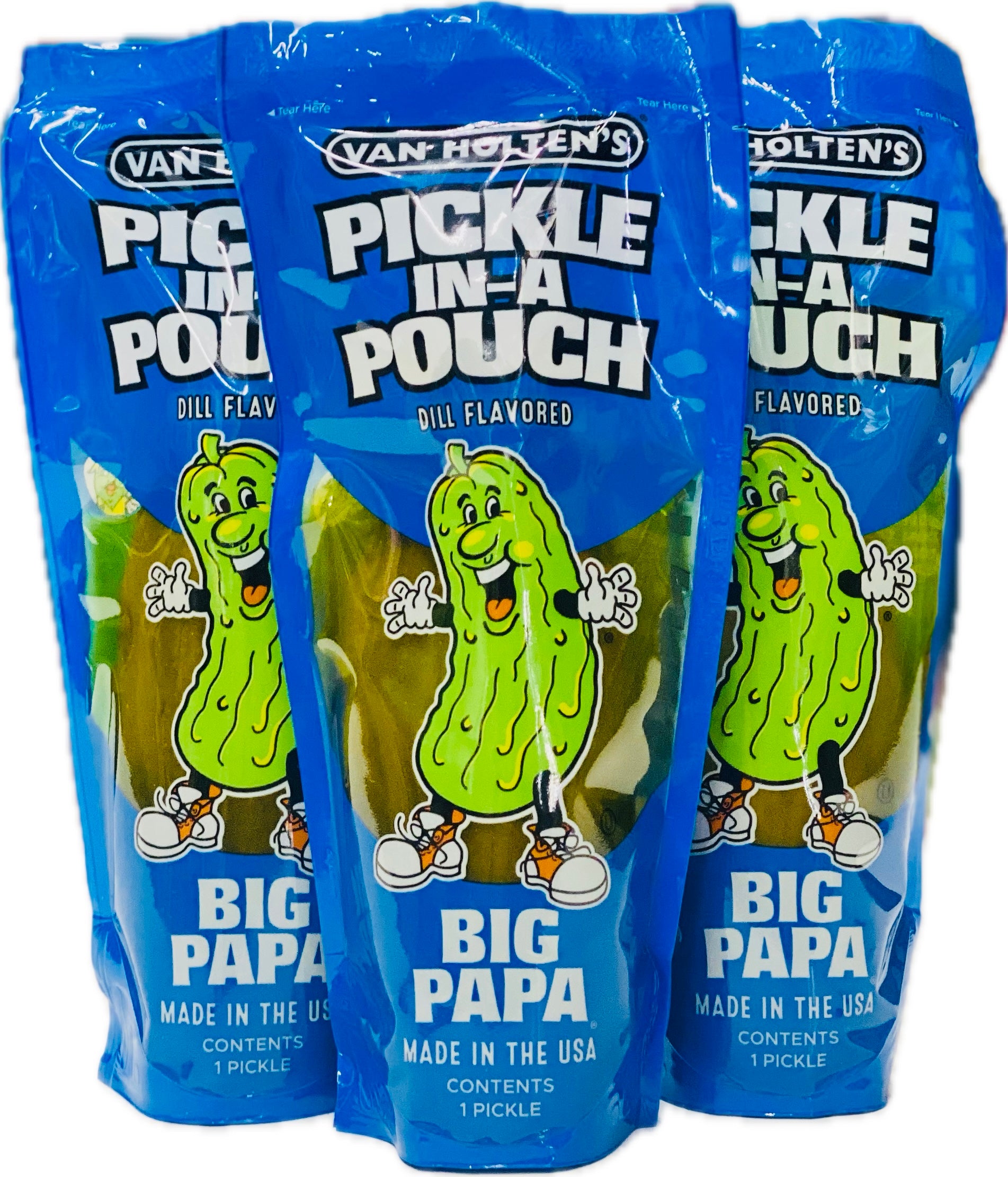 Van Holtens Pickle Big Papa (12ct) - Wholesale Candy Warehouse