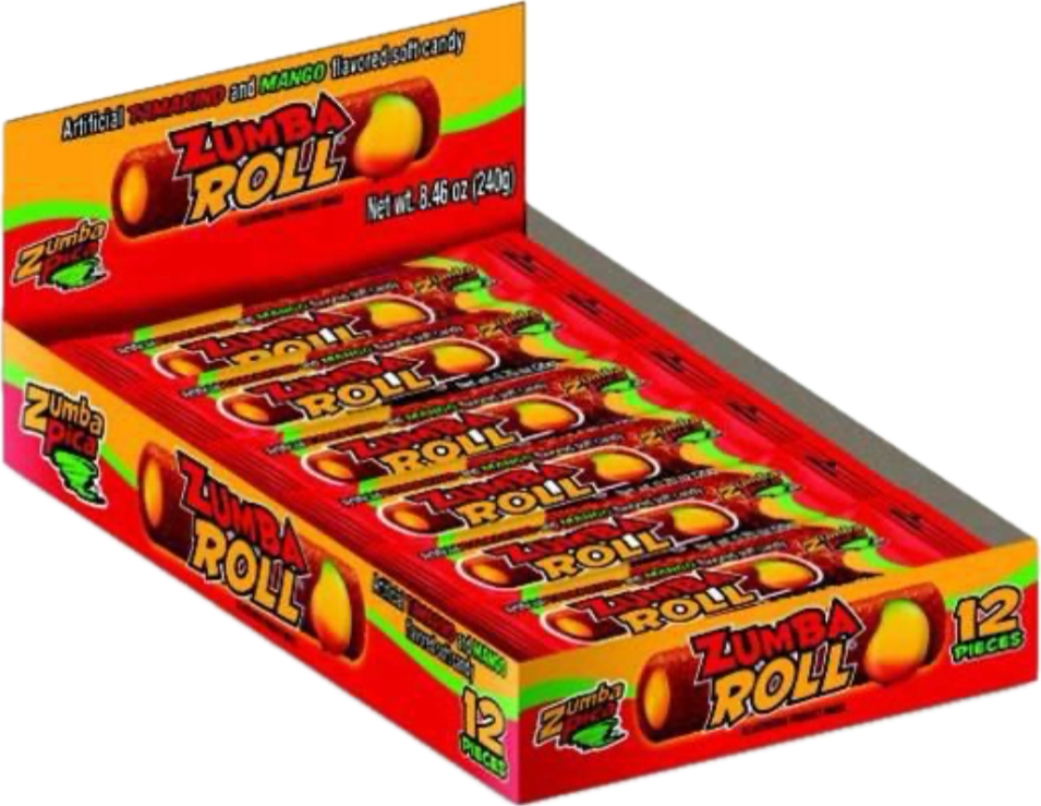 Zumba Roll Tamarind Mango (12ct)