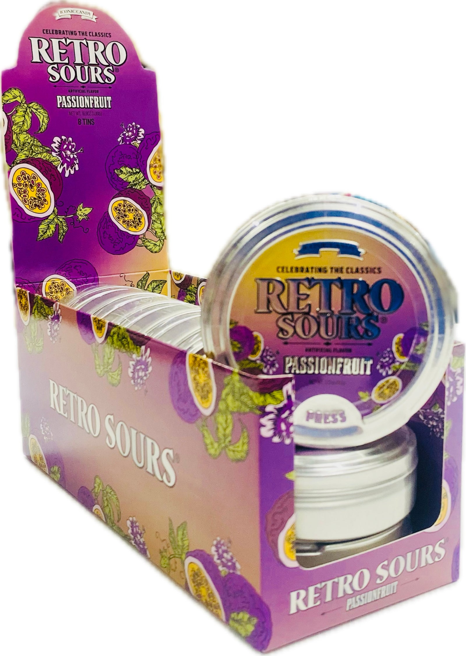 Retro Sours Passion Fruit (8ct)
