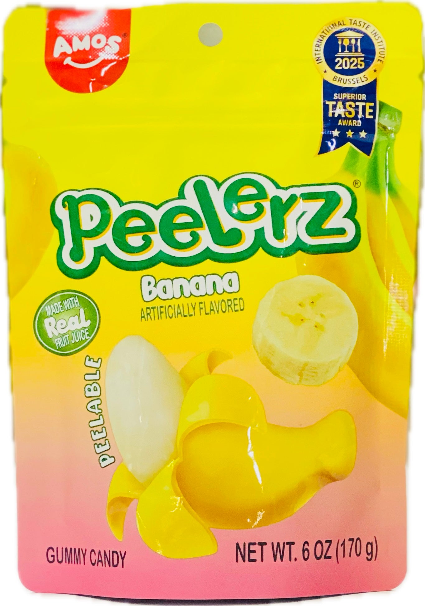 Peelers Banana 6oz Peg (12 ct)