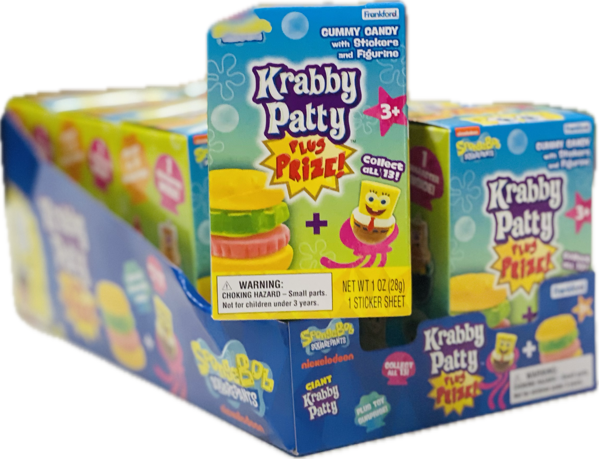 Krabby Patty Plus Prize (8ct) - Wholesale Candy Warehouse