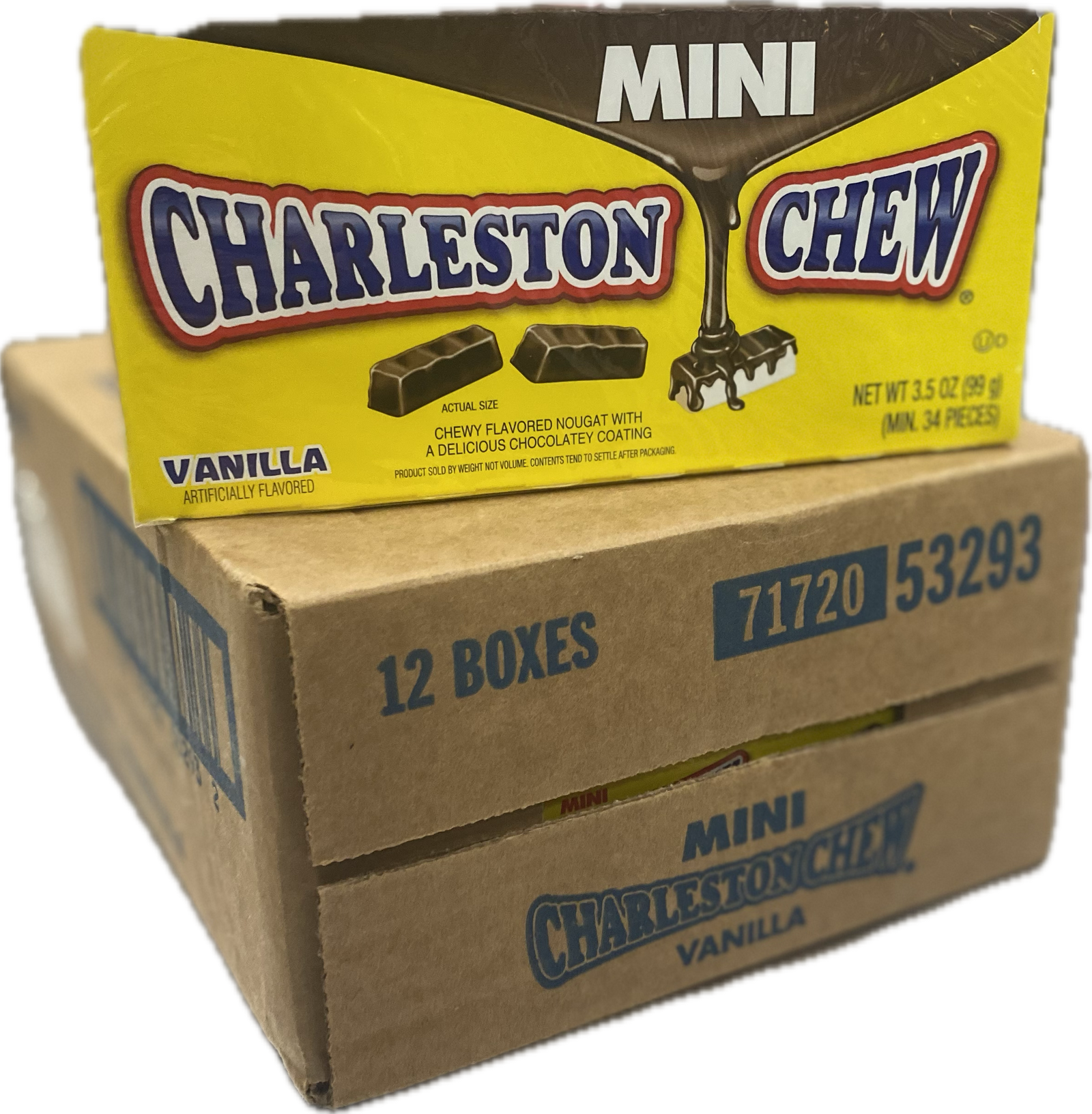 Mini Charlston Chew Vanilla Theater 3.5oz (12ct)