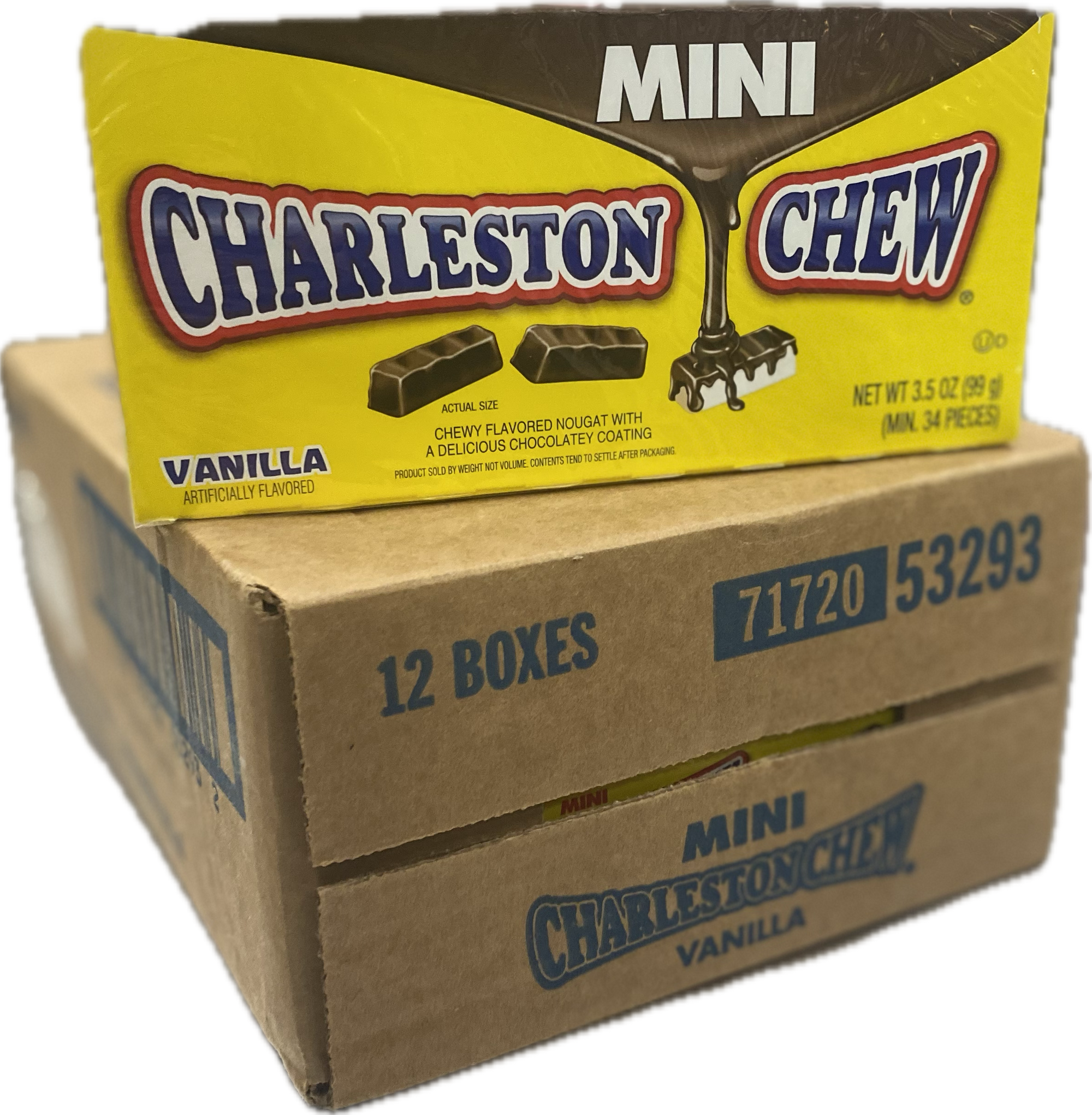 Mini Charlston Chew Vanilla Theater 3.5oz (12ct)