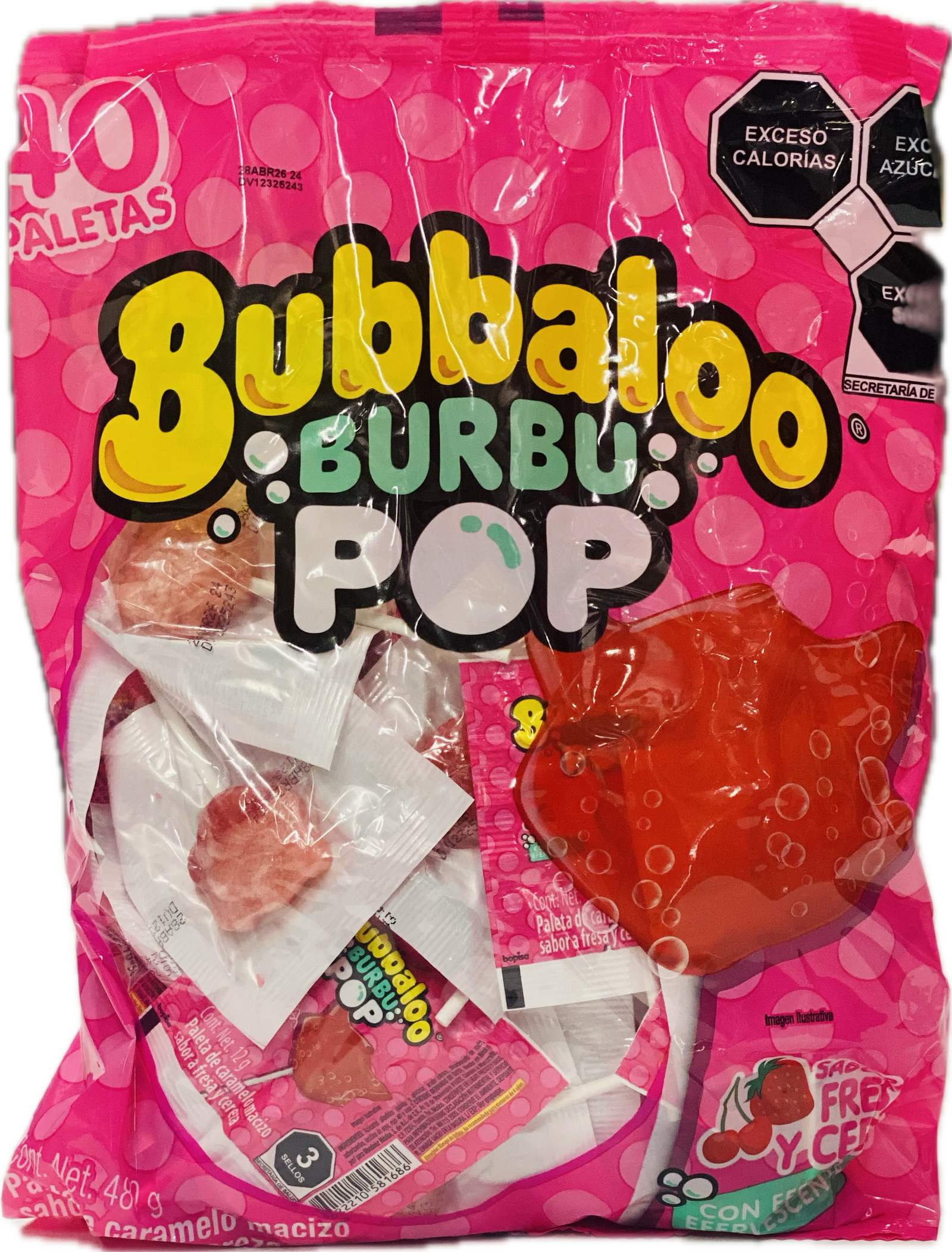 Bubbaloo Burbu Pop (40ct)