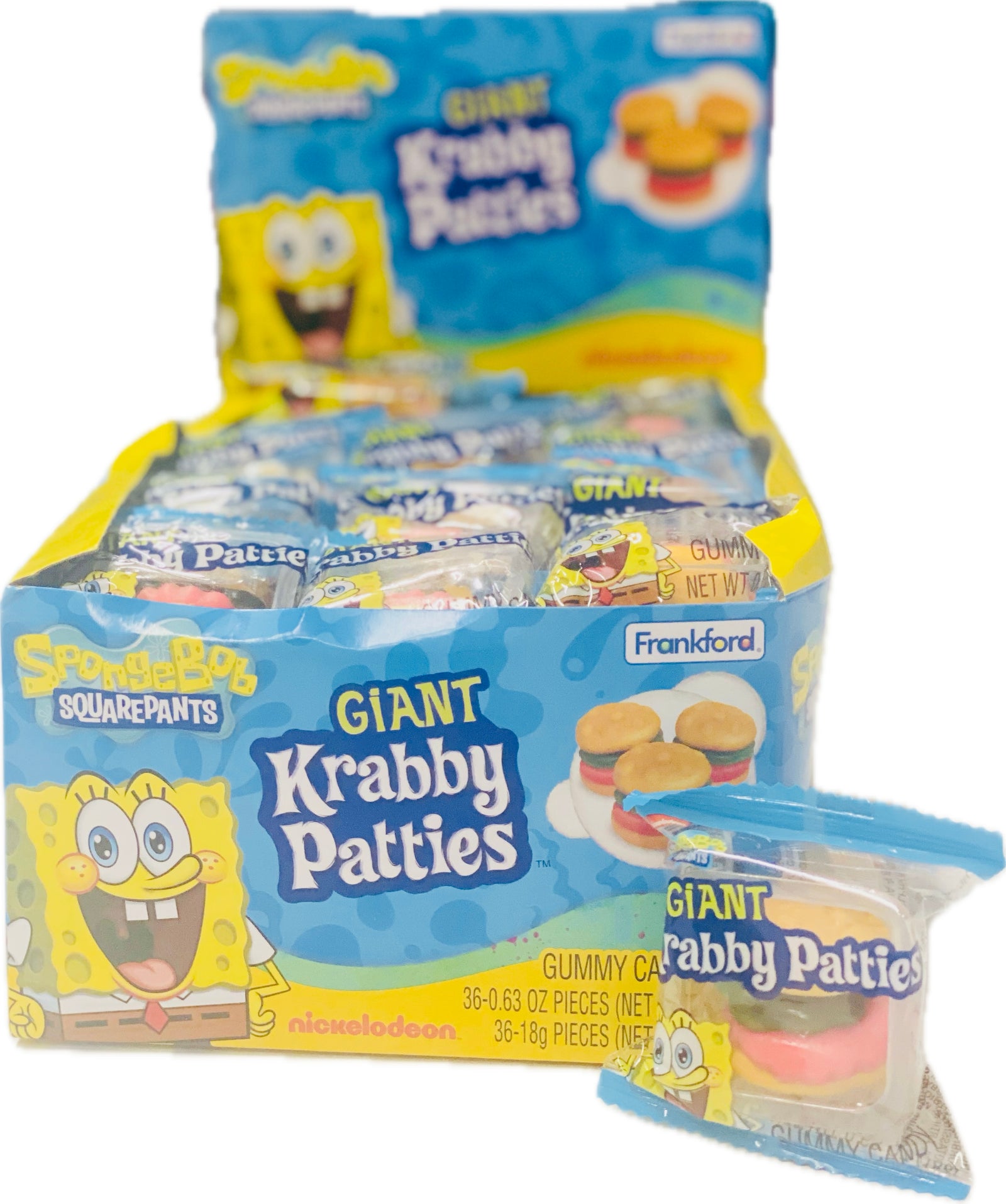 Giant Krabby Patties .63oz (36ct)