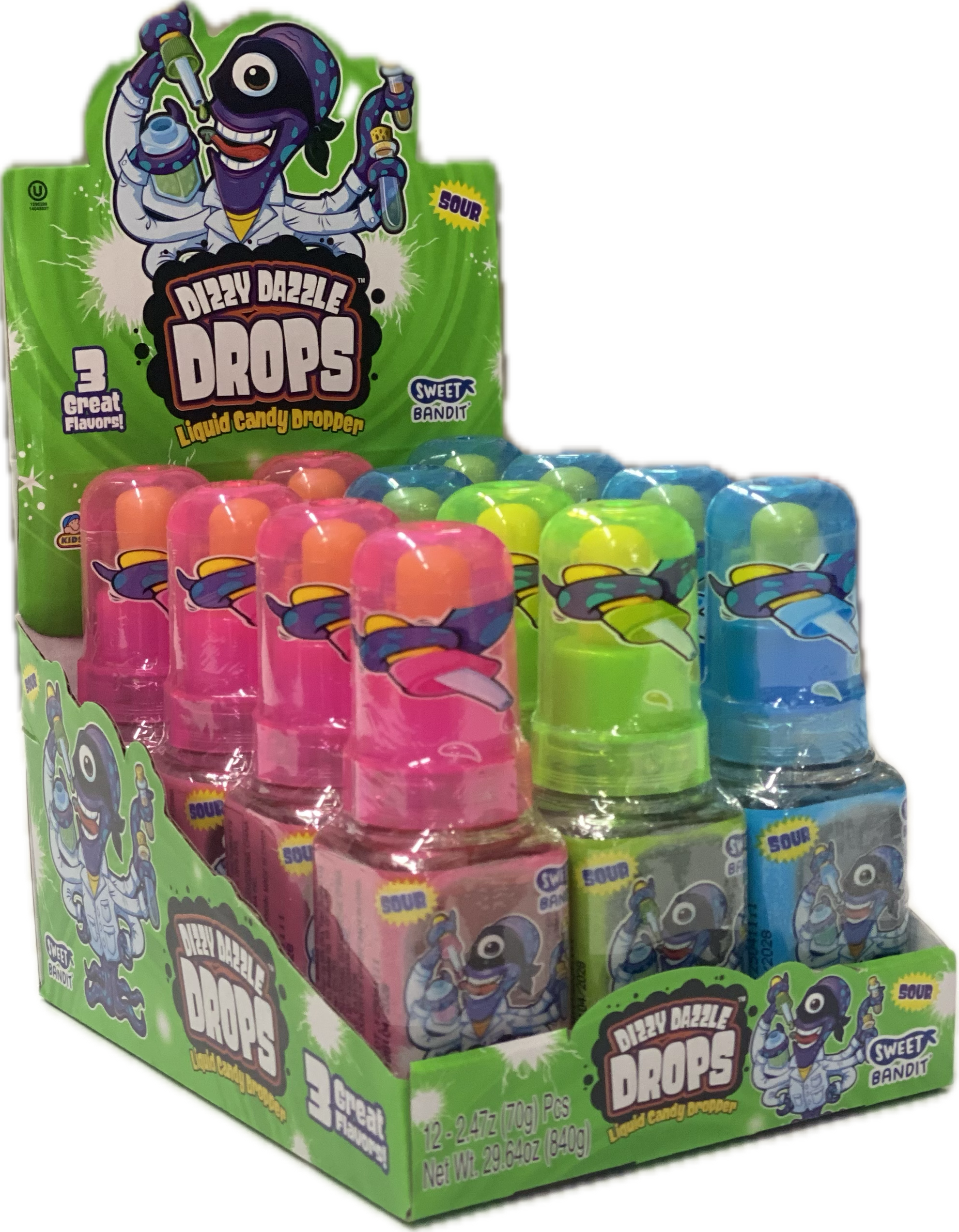 Dizzy Dazzle Drops (12 ct) - Wholesale Candy Warehouse