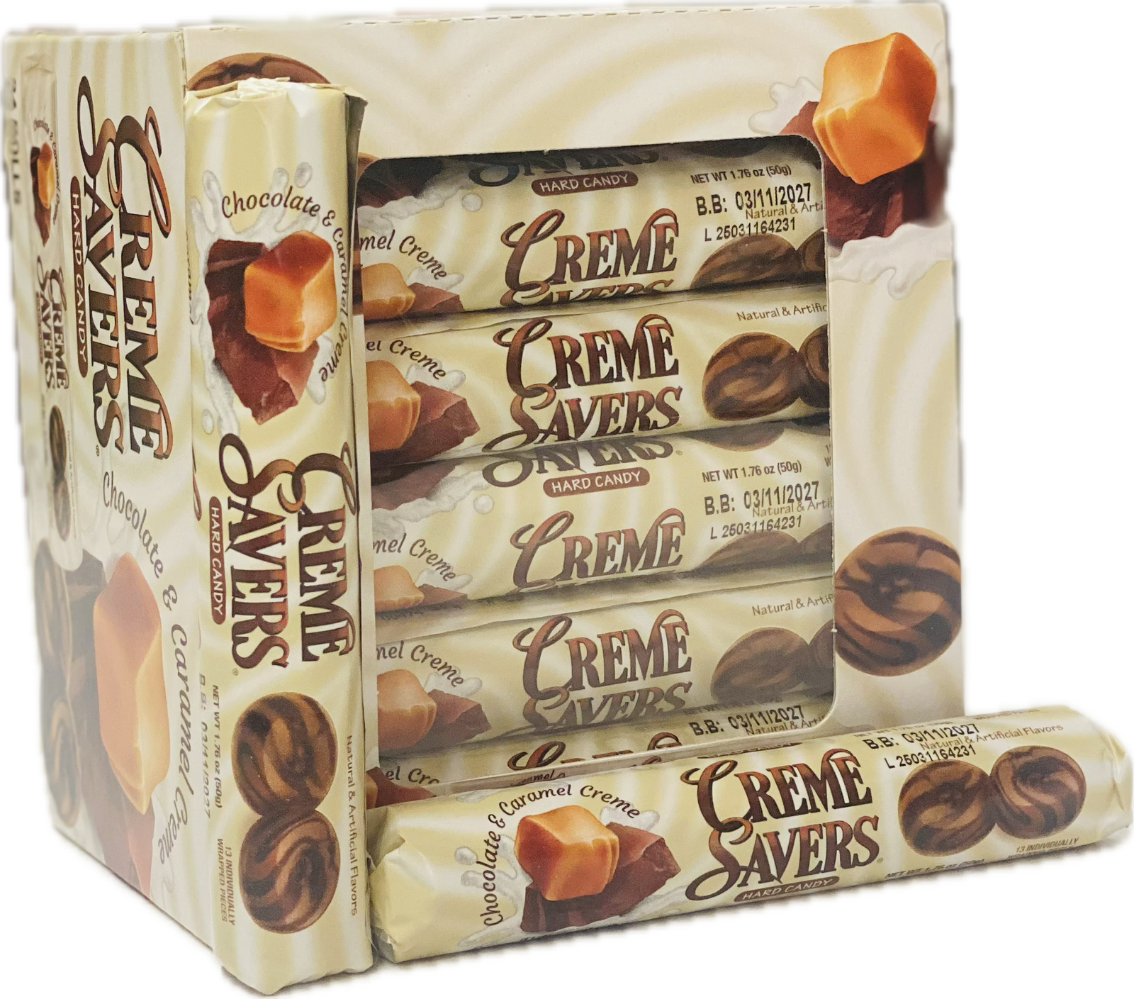 Creme Savers Chocolate & Caramel Cream (24ct)