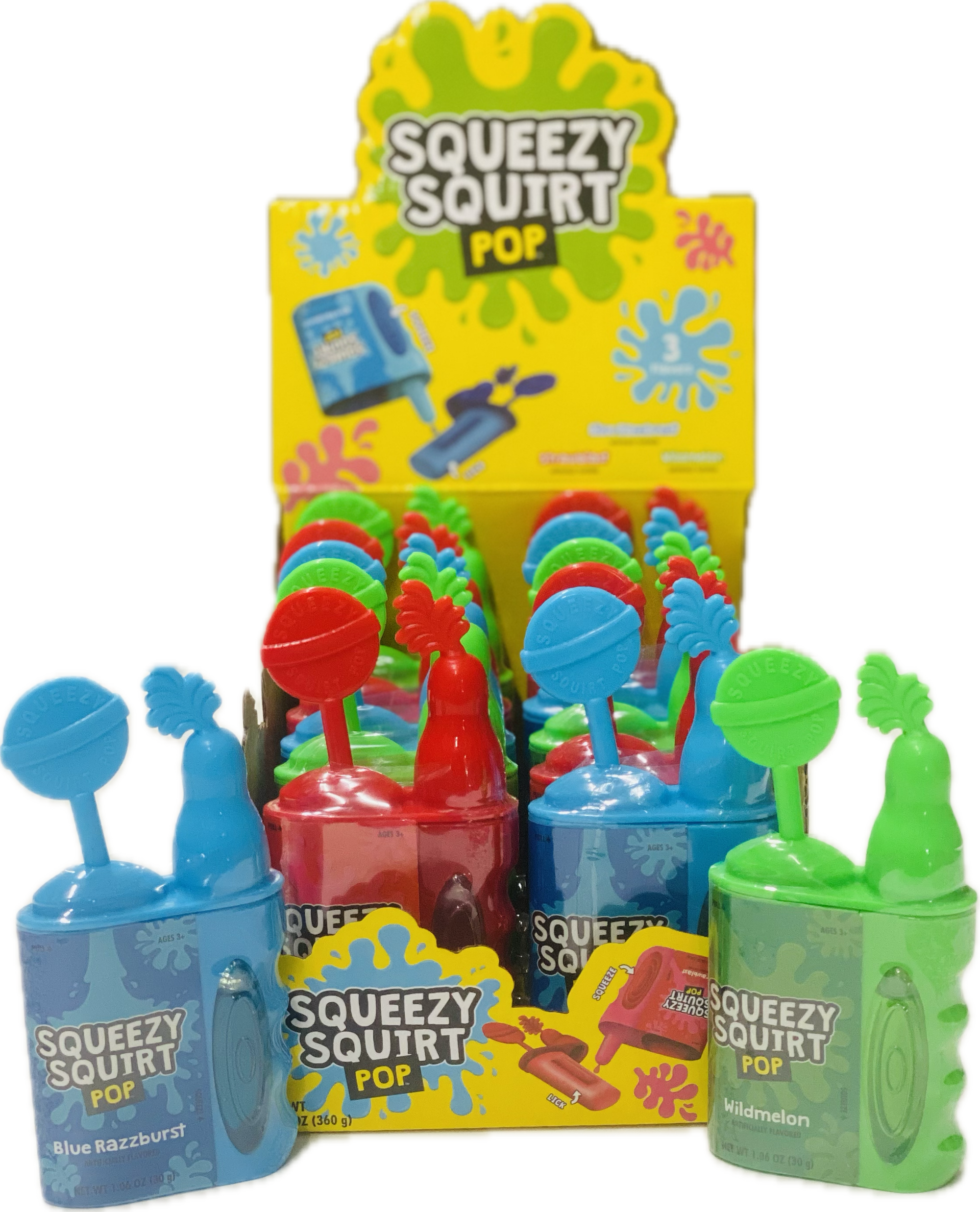 Squeezy Squirt Pop (12ct)