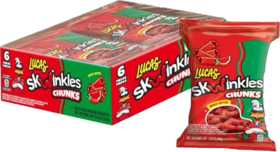 Lucas Skwinkles Chunks Watermelon Tamarind  (6ct)
