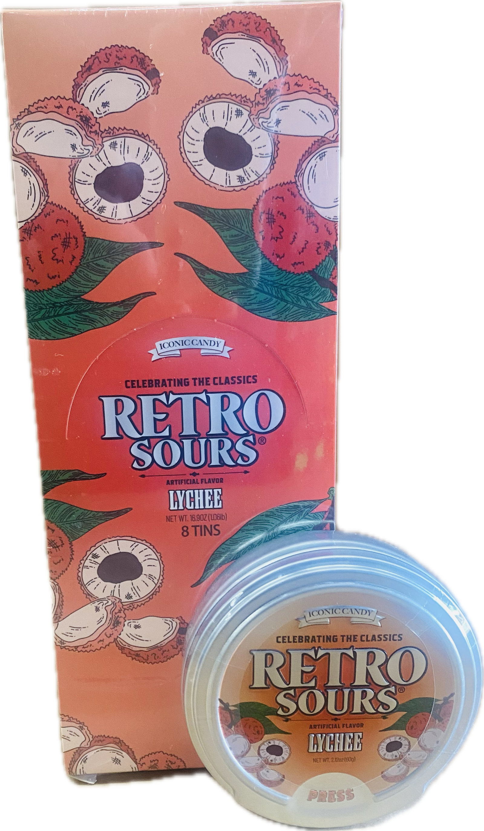 Retro Sours Lychee (8ct)