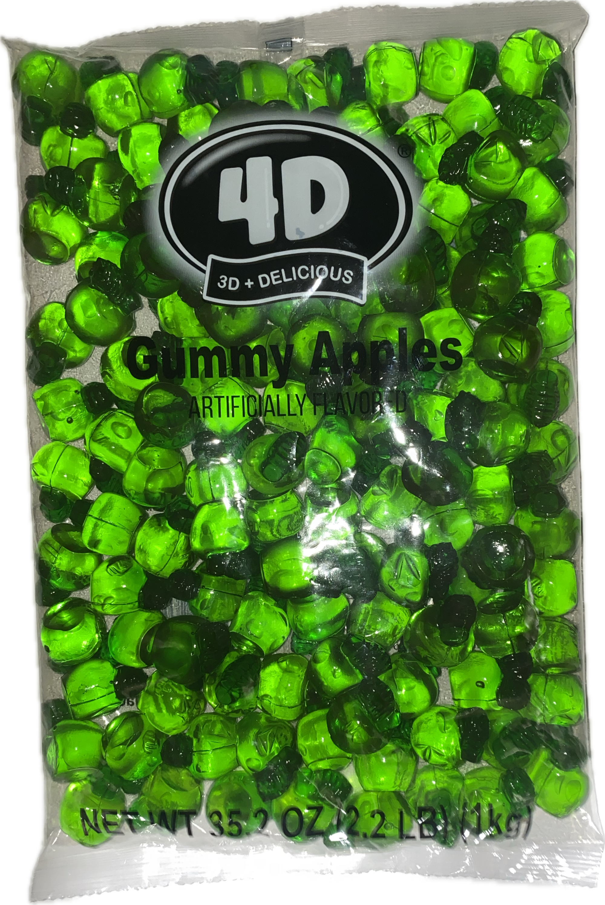 4D Gummy Apples  2.2lb