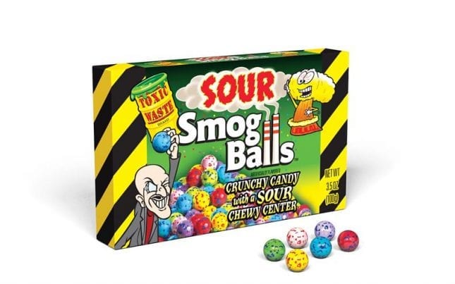 Toxic Waste Smog Balls Sweet & Sour Theater (12ct)