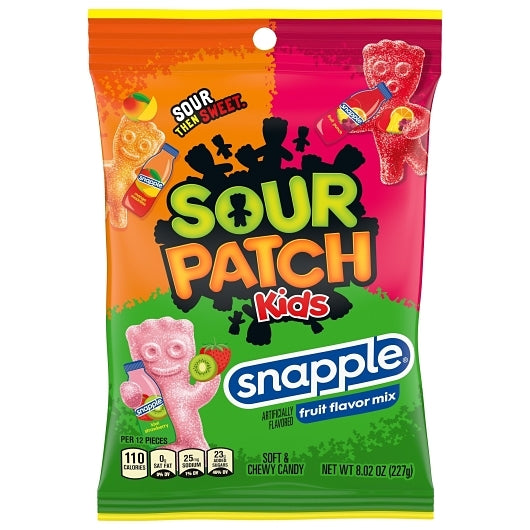 Sour Patch Kids Snapple 8.02oz (12ct)