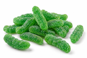 Vidal Gummy Sour Pickles (2.2 lb)