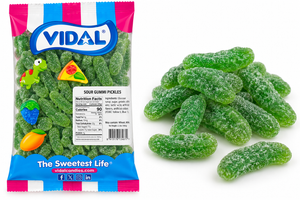 Vidal Gummy Sour Pickles (2.2 lb)