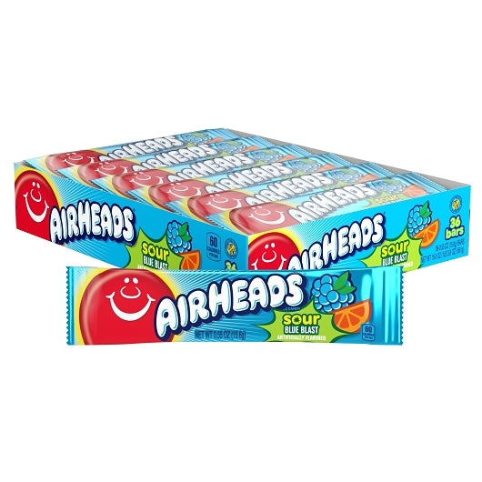 AirHeads Sour Blue Blast (36 ct)