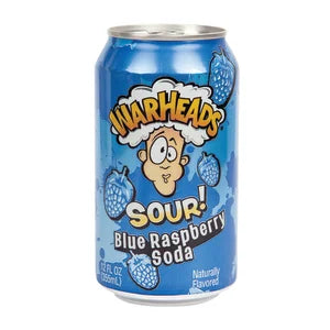 Warhead Soda Sour Blue Raspberry 12oz (12ct)