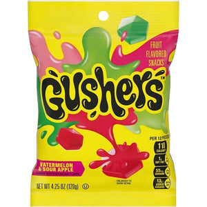 Fruit Gushers Watermelon & Sour Apple Fruit Snacks (8ct-4.25oz)