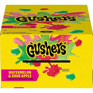 Fruit Gushers Watermelon & Sour Apple Fruit Snacks (8ct-4.25oz)