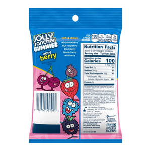 Jolly Rancher Gummies Berries 6.5oz Peg (12ct)