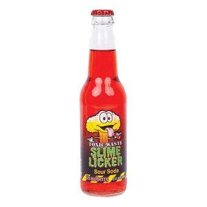 Toxic Waste Slime Licker Soda Strawberry  12oz (24ct)