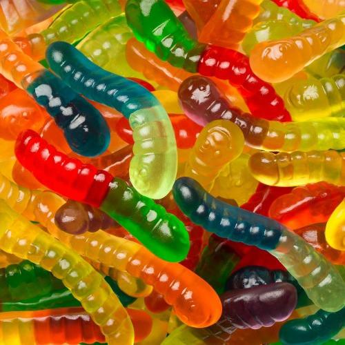 Albanese Wild Fruit Gummi Worms 2'' (20 lb)