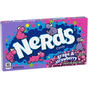 Nerds Grape-Strawberry 5 oz Box (12ct) 3.75 lbs