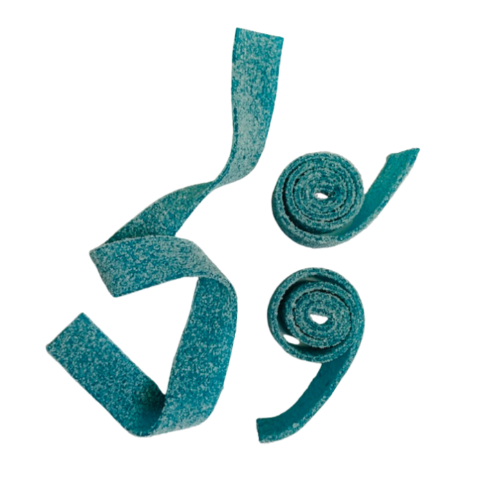 Fini Sour Blue Raspberry Belts 200 Piece Tub