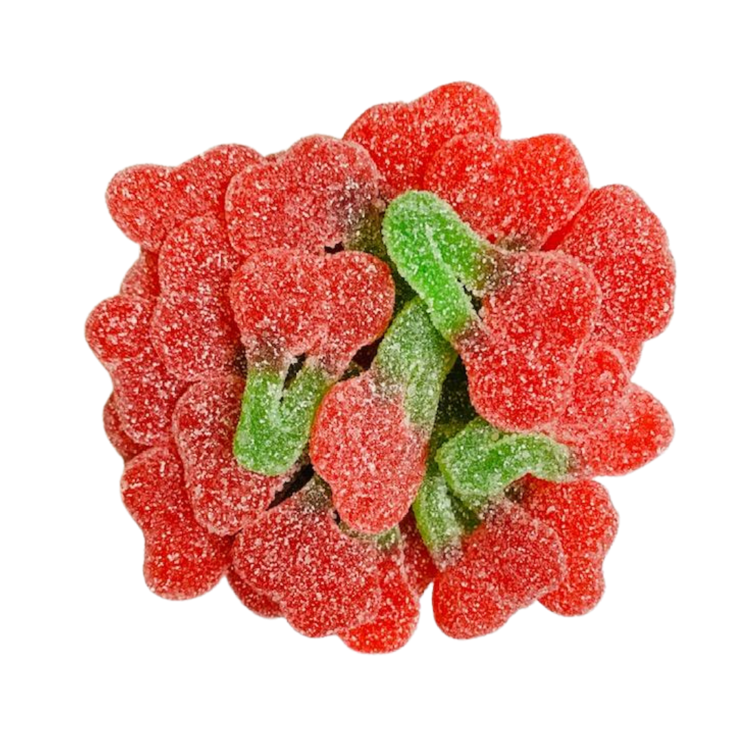 Fini Sour Gummy Twin Cherries 2.2lb