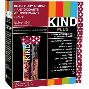 Kind Bar Cranberry Almond (12 ct)