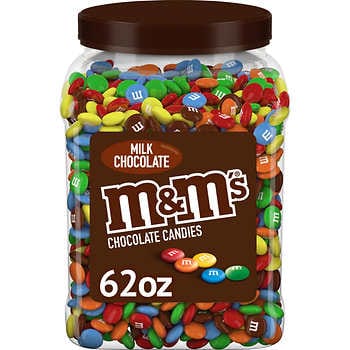 M&M's Milk Chocolate Jar (62 oz)