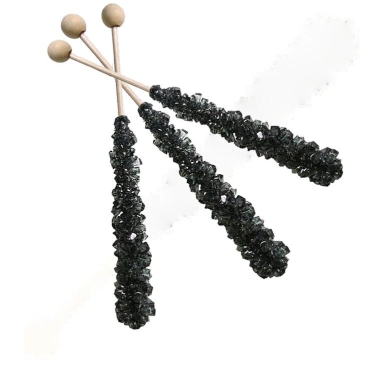 Rock Candy Crystal Sticks Black Cherry (12 ct)
