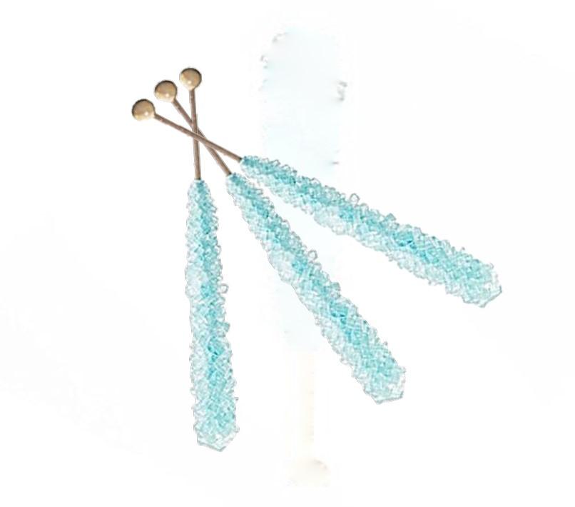 Rock Candy Crystal Sticks Cotton Candy (12 ct)