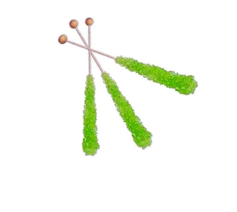 Rock Candy Crystal Sticks Watermelon (12 ct)