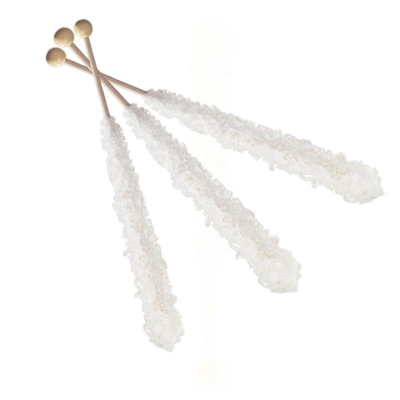 Rock Candy Crystal Sticks White Natural (12 ct)