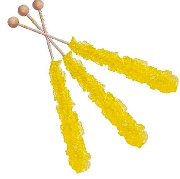 Rock Candy Crystal Sticks Banana (12 ct)