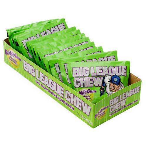 Big League Chew Original Gum 2.1oz Pack or 12 Count Box