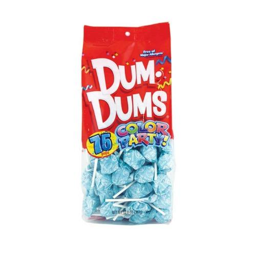 Dum Dums Pops Blue Raspberry (75 ct)