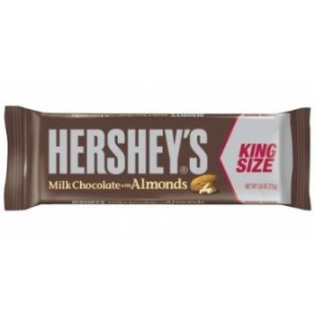 Hershey's Milk Chocolate with Almonds, King Size, 18-count