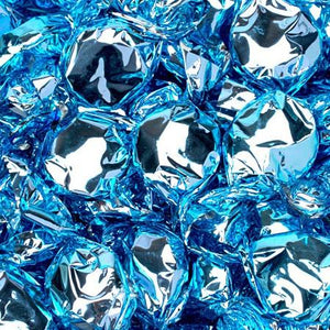 Foiled Hard Candy Light Blue Jar (400ct)