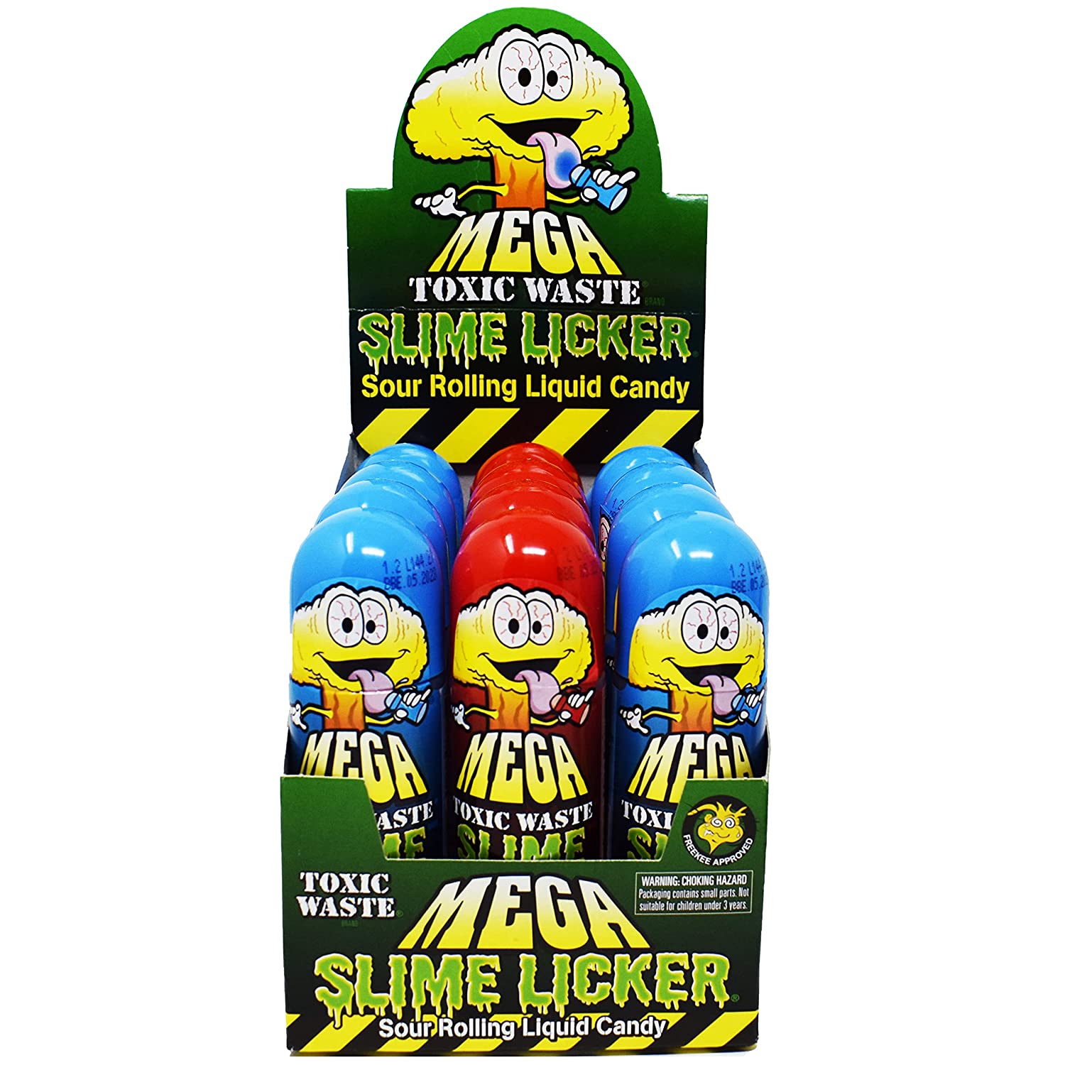Toxic Waste Mega Slime Licker 12 Count